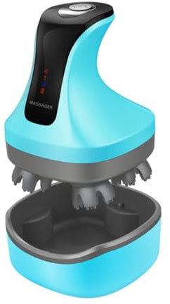 Beavorty 2sätze Kopfmassagegerät Elektrisch Wiederaufladbar Klauen Kopfmassagegerät Mit Massagekopf-sets Für Kopfhautmassage Haarwachstum Und Entspannung
