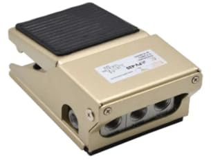 FV-320 1/4PT Rubber Nonslip Momentary Air Pneumatic Foot Operated Pedal Valve Switch FV-420 Manual Valve with Fittings MQXFCZUX(PC 6mm Fittings,FV-420)