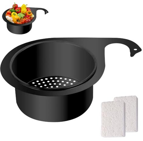 Cestello per scolapasta in acciaio inox a forma di cigno per lavello, scolapasta per scolapiatti da cucina, multi-funzionale
