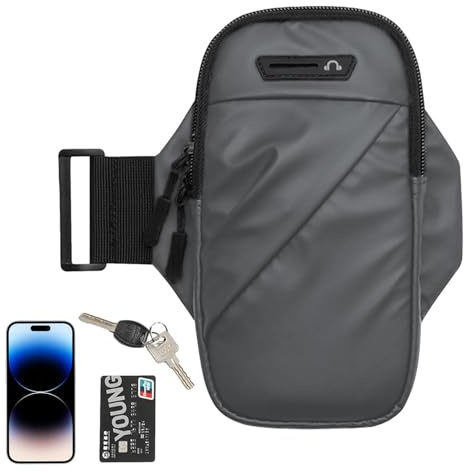 Porta Telefono Corsa, Porta Cellulare Da Corsa, Portacellulare Per Correre, Bracciale Sportivo Universale Regolabile Running Armband Bracciale Smartphone Da Corse Per Ciclismo, Escursioni