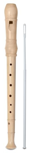 Bontempi | GermanWoodFlute - Flauto Dolce in Legno con Diteggiatura Tedesca per un'Esperienza Musicale Tradizionale