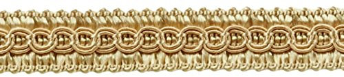 12,5 m, 1,27 cm Basic Trim Deko Gimp Braid, Stil # 0050sg Farbe Beige – A4–50 m