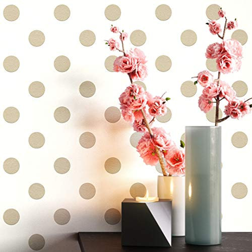 NEWROOM Kindertapete beige Kreise Punkte Kinder Vliestapete rosa Vlies Kindertapete Kinderzimmer Babytapete Babyzimmer