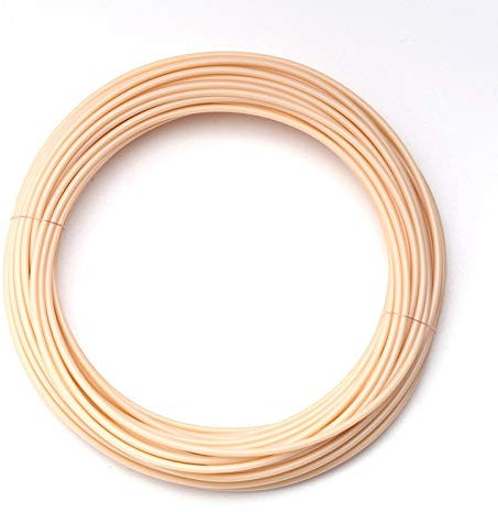 FAN-MING-N-3D, 2 x 10 m ABS 1,75 mm Filament Druckmaterialien Kunststoff für 3D-Drucker Stifte Zubehör Schwarz Weiß Rot Grün Blau für Kinder Geschenk hautfarben