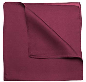 Tinitex Nickituch Seidentuch aubergine Twillseide 53x53cm