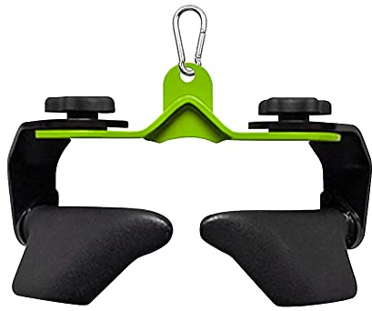 Rudergriff LAT Pull-Down-Aufsatz, Drehbar Fitnessturm Kabelzug Kabelzuggriff Fitness-Greifer für Gewichtheben an der Kabelmaschine, Training der Trizeps-Rückenmuskulatur, Heim- und Fitnessgeräte