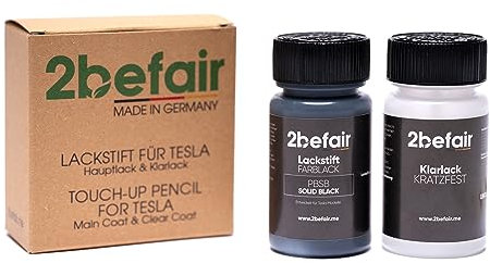 2befair Lackstifte für Tesla