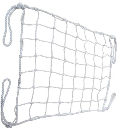 Hängendes Frachtnetz - Polyester-Hebenetze, Anhängernetz, Cargonetz Heavy Duty, Tragbar Schutznetz, Kajakdeck Gepäcknetz, Für Docks, Logistik, Fracht, Anpassbar Hebenetz (Size : 4 X 4M/Mesh 20cm/Load