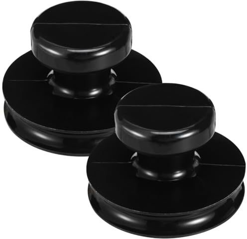 Toyvian Lot De 2 Ventouses Pour Bol Chantant Tibétain Poignées D'Aspiration En Caoutchouc Accessoires De Levage Pour Instruments De Percussion À Main Faciles À Installer Et Transporter