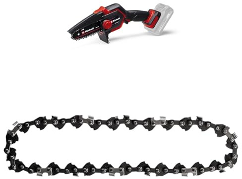 Einhell Akku-Astkettensäge GE-PS 18/15 Li BL-Solo Power X-Change (18 V, Brushless, 12,5 cm Schnittlänge, werkzeugloser Schwert- und Kettenwechsel, ohne Akku, inkl. Ersatzkette)