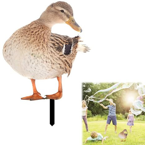 Decorazione Per Anatra Da Giardino Statua Del Giardino Dell'anatra Selvatica Statua a Grandezza Naturale Statue Da Giardino Di Anatre Mini in Resina Acrilico Animale Accessori