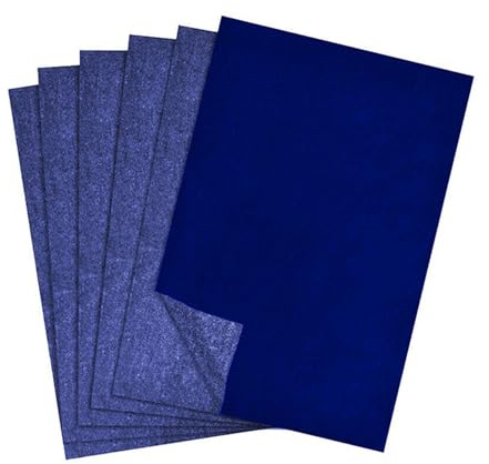50 hojas de papel de transferencia, papel de calco A4, papel de carbón, papel azul, papel de carne, papel de carbón para dibujar, papel de grafito, papel de calco A4, papel de transferencia para