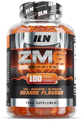 ZM6 Zink Magnesium Gummies für Männer & Frauen – 100 Vegane Gummies
