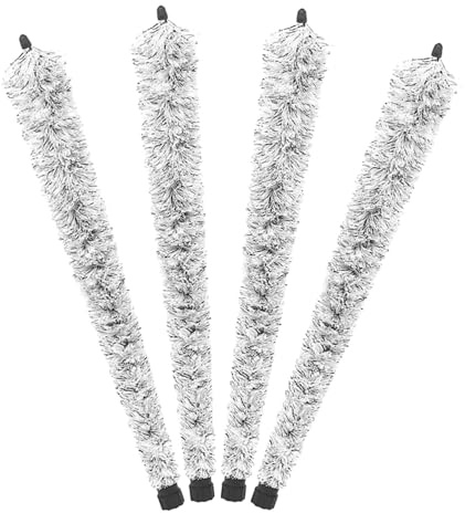 HONITANO 4 Teiliges Saxophon Reinigungsset Altsaxophon Körperreiniger Saxophon Reinigung Musikinstrumenten Reiniger Instrumenten Pflegebürste
