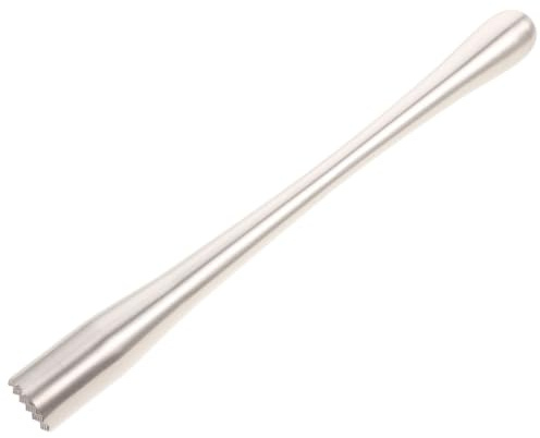 UTHCLO Edelstahl Cocktailstößel für Eiswürfel und Zitronen mit Ästhetischem Design Arbeitssparender Rührstab für Riegel und Zuhause in Silber