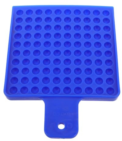 SHINEOFI Vassoio per Conteggio Semi di Soia 100 Fori in Plastica 8 MM Piastra di Distribuzione Granelli per Uso Agricolo e Laboratorio Dispositivo Compatto per Selezione e Conteggio