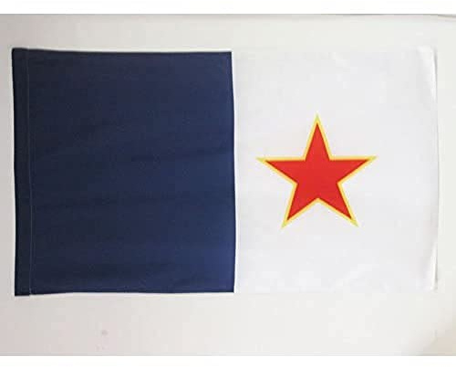 AZ FLAG Drapeau Québec Indépendantiste FLQ 90x60 cm Polyester 100D Fourreau | Usage intérieur et extérieur Drapeau décoratif québécois nationaliste coutures doubles et bords renforcés