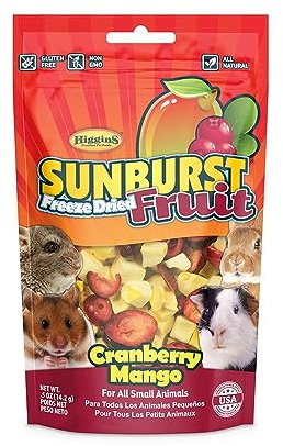 Higgins Group Sunburst Freeze Dried Fruit Cranberry Mango 0.5 Ounces