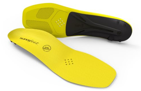 Superfeet Einlegesohlen Carbon Pro Hockey bis zu 11% Höhere Kraftübertragung Größe G (47-49 EU)