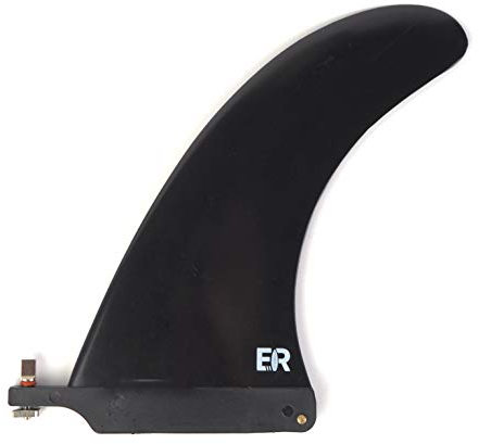 Eisbach Riders SUP Longboard Single Finne US-Box - Stand Up Paddling Center Fin mit Finnenschraube - Hard- und Inflatable Boards (9,0'')