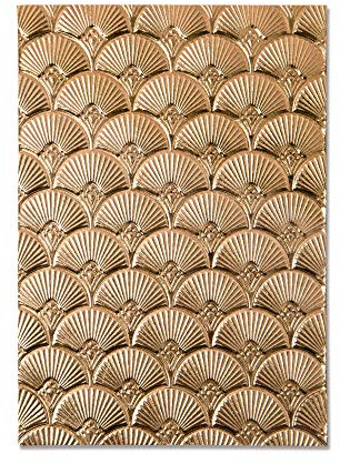 Sizzix Prägeschablone 3 D Impresslits 664507 Art Deco von Kath Breen One Size