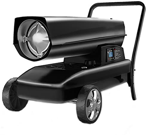 Kerosinheizung, Einstellbarer Thermostat, Kraftstoffheizung mit LCD-Display, für den Innen- und Außenbereich, Garage, Aquakultur, Landwirtschaft, Diesel-Raumheizung (25KW)