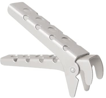 FZLANQ 1 PCS Pan Gripper Clip Exquis Alliage D'aluminium Bol Pince Pince Camping Pot Pan Gripper Bol Pince pour Camping En Plein Air Ustensiles De Cuisine Outil De Voyage