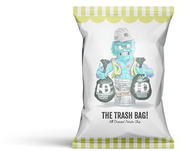 Ballreich Snack Food Company Hoffbauer Disposal All Dressed Potato Chips The Trash Bag 2.75oz (2.75oz (pack of 6))