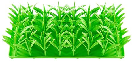 Silikon-Grasmatte, Silikon-Slow-Food-Grasmatte,Schnüffelmatte für Hunde - rutschfeste Katzen-Futtermatte, Silikon-Schnupftabak-Gras, leicht zu reinigen für Katzen