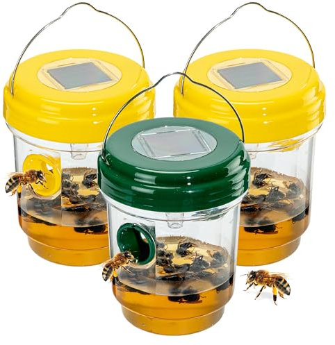 3 Pack Wasp Traps Outdoor Hanging