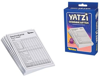 Philos 6692 - Yatzi, 5 Spielblöcke zum abreißen