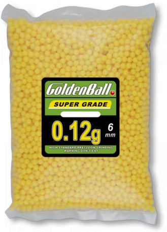 Bolsa GOLDENBALL 1k Bolas 0,12 g (8,333) Paintball Airsoft Softball Tiro Deportivo y recreativo Camping Outdoor Goldenball 35107 + Portabotellas de regalo