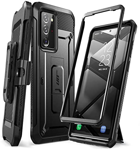 SUPCASE UBPro Outdoor Hülle für Samsung Galaxy Note 20 Ultra (6.9) 5G Handyhülle Bumper Case Rugged Schutzhülle Cover [Unicorn Beetle Pro] OHNE Displayschutz mit Gürtelclip und Ständer, Schwarz