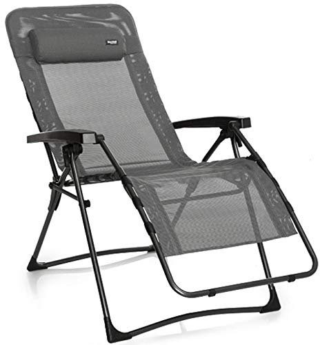 Westfield® Relaxliege XL anthrazit Textilen belastbar bis 140kg