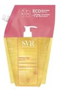 SVR TOPIALYSE All Over Micellar Shower Oil, Moisturising Eczema Body Wash, 24hr Hydration Emulsifying Soothing Bath Oil for Very Dry, Sensitive Skin, from Newborn and Up (1000ml, Eco-Refill)