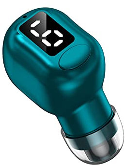 Écouteurs Bluetooth invisibles pour le travail, petits écouteurs cachés pour le travail, les petits écouteurs pour le sommeil, mini microphone espion caché micro sans fil pour petites oreilles