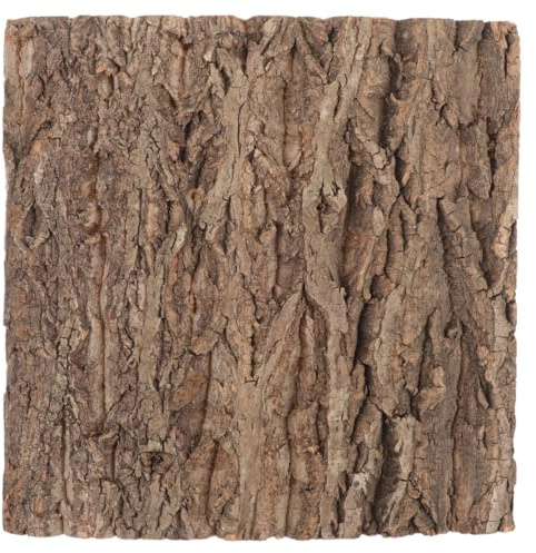 COLLBATH Natural Cork Bark Background Board 12 Inch Reptile Tank Decor Terrarium Climbing Mat Aquarium Backdrop for Bearded Dragon Vivarium
