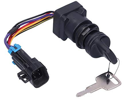 Kit Chiave Interruttore di Accensione a 4 Posizioni 893353A03 Adatto per Mercruiser DTS, Posizioni Acc/Off/On/Start, Plug and Play, Codice Barca 1075588, OEM 893353A03, con una