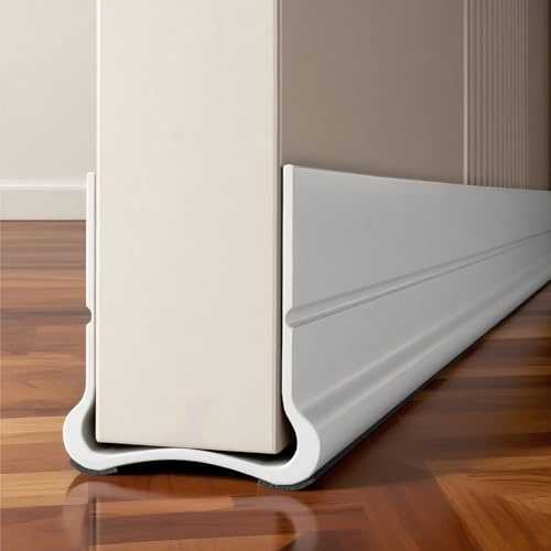 Weiß 93cm Türdichtung Abdeckleisten Dichtung,Selbstklebend Zugluftstopper