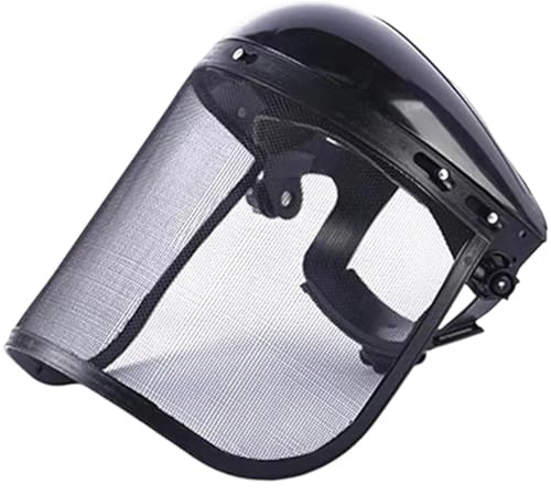 Ymxygz Safety Face Shield Safety Helmet with Visor Chainsaw Helmet Strimmer Face Guard Face Protection Shield Forestry Hat for Gardening Logging