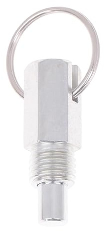 Fxzqgnh Pasador de Resorte con Anillo de Tracción Y Pin de Bloqueo Robusto Accesorio Universal Metálico Instalación Sencilla Adecuado para Montadores Máquinas, Style B