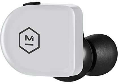 Master & Dynamic Auricolari True Wireless MW07 Go, auricolari Bluetooth sport resistenti all’acqua - Grigio pietra, Taglia Unica