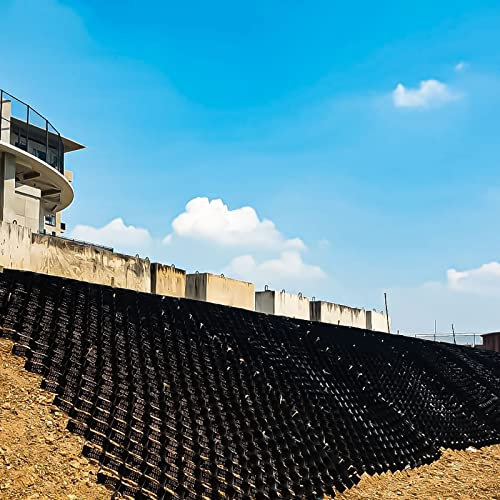 Kiesgitter Kiesmatten Kieswaben Wohneinfahrten Stabilisierung Boden- / Kies- / Geo- / Geozellengitter, Stützmauer / Erosions- / Schlammkontrolle, Flexibilität Klappbare Durchlässige Pflastersteine 2 4