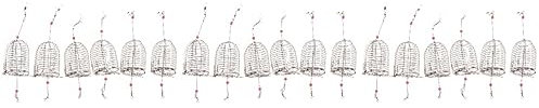 Toddmomy 18 STK Angelköderkäfig Angelkorb Fischköderkäfig Schwimmender Köderkäfig Schwimmköder Fangkörbchen Angelfalle Käfig Angelköderfalle Klein Angelkäfig