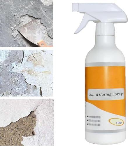 CHENRI Sand Curing Spray - Water-Based Penetrating Waterproof Concrete Hardener Spray, 500ml Powerful Sand Curing Agent for Wall & Floor