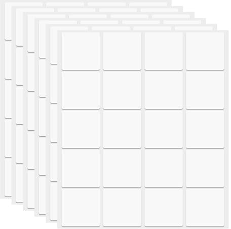 sourcing map 120 puntos de cinta adhesiva de doble cara, nano puntos adhesivos de dos caras, adhesivos cuadrados transparentes de montaje extraíble, sin rastro, para manualidades, decoración de
