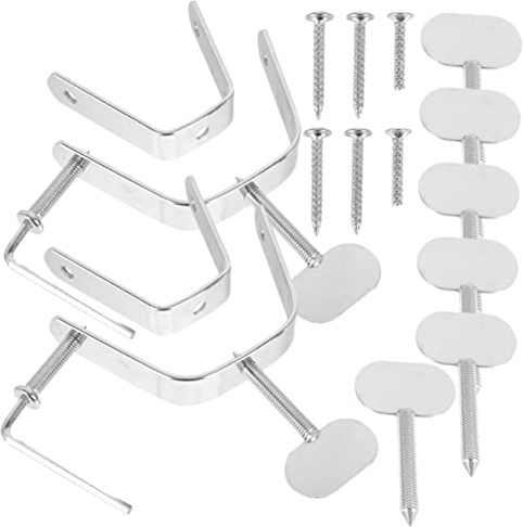 Didiseaon 2 Sets Spanish Ham Rack Holder Accessories High End Fixing Stand for Home Use Easy to Clean Install and Practical Design