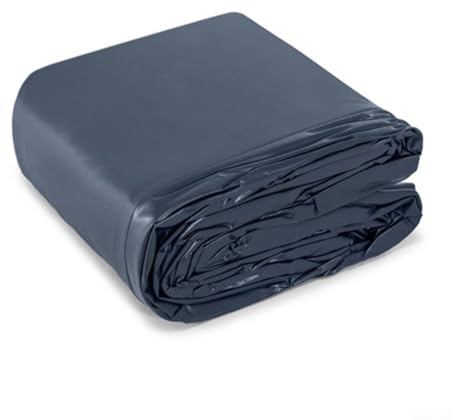 Cubierta rectangular para piscinas sobre el suelo, 400 x 200 x 100 cm, cubierta ovalada de invierno con trinquetes mejorados y clips de lona