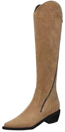 Stivali Donna Invernali Antiscivolo Stivaletti Estivi Texani Scarpe con Suola Antiscivolo Scarpe Estive con Zeppa Stivali Donna Texani in Offerta