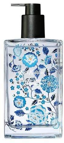 Cath Kidston Handwash 300ml In Glass, Scents of Lily and Fruits, Moisturiser, Kitchen or Bathroom, Vegan and Cruelty Free, Beauty Gift, Christmas Stocking Filler